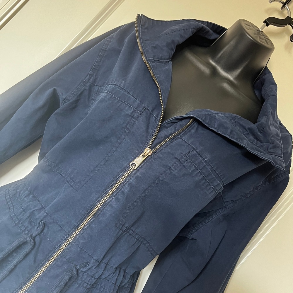 Old Navy Womens Blue Utility Jacket XL